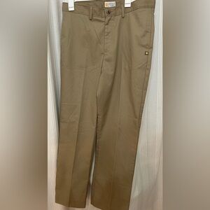 Dennis Uniform Khaki Pants NEW 20Husky